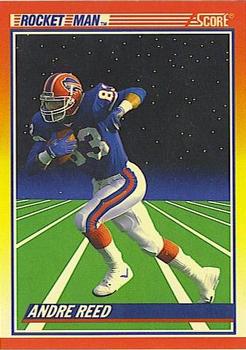 Andre Reed Buffalo Bills 1990 Score NFL #559
